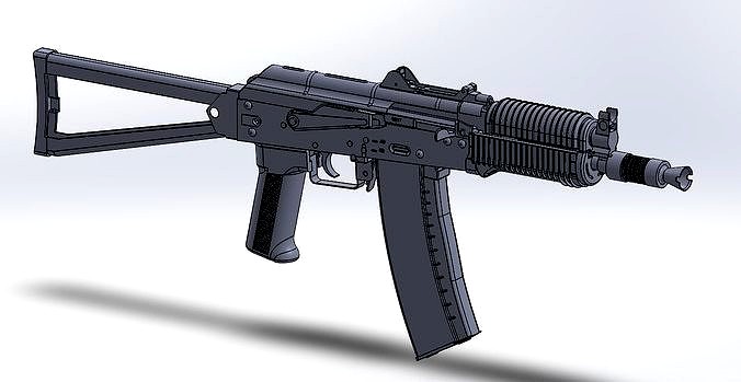 Airsoft VFC AKs-74u Modell Gearbox is not included | 3D