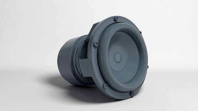subwoofer for 3D print | 3D model