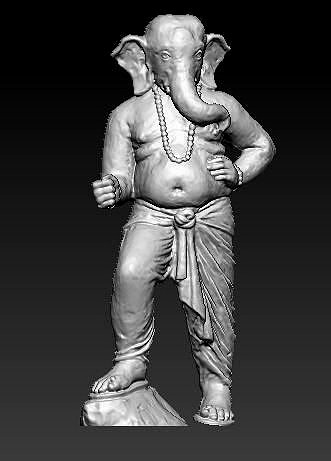 Ganesha Idol 3D Printable model | 3D