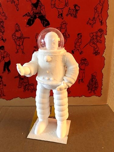 Wolff in spacesuit | 3D