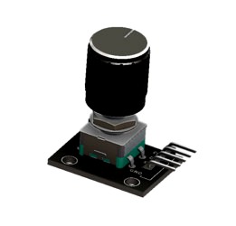 Rotary Encoder with Knop