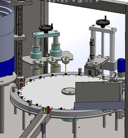 Test-Kit Filling, Capping and Labeling Machine