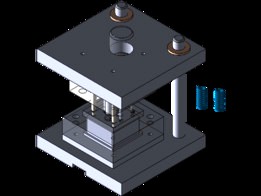 prototipo de troquel de un paso para punsonado