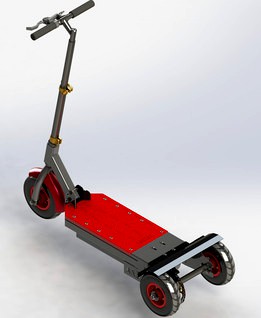 Paşam için güvenli 3 tekerlekli scooter. (Safe 3-wheel scooter for my pasha.)