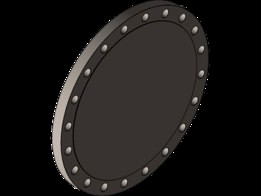 Blind flange (Bride Pleine) 20" #150