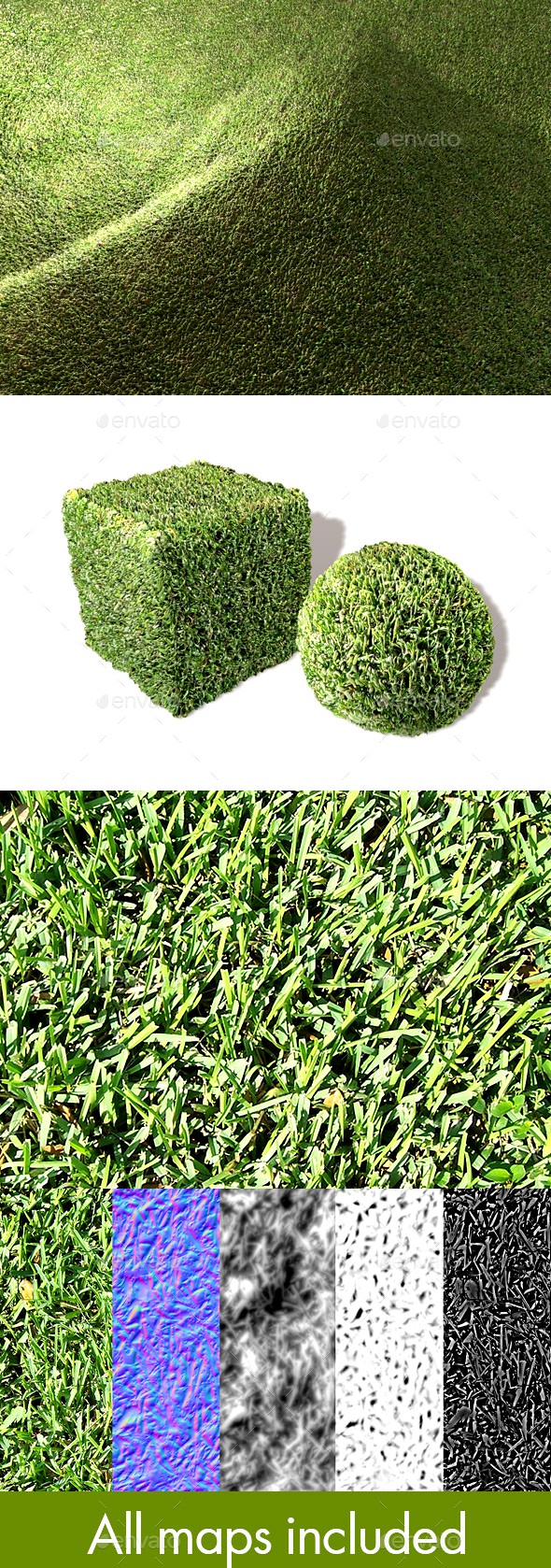 Thick Grass Seamless Texture