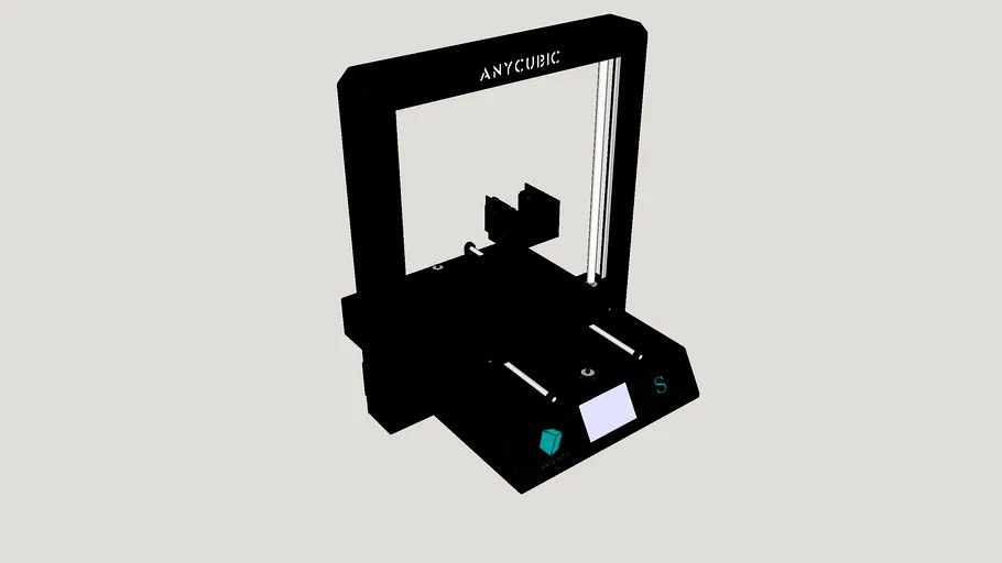 Anycubic MEGA-S принтер собранный