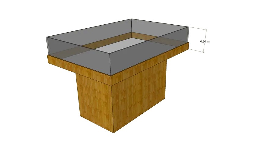 Meja Maket / Model Pedestal