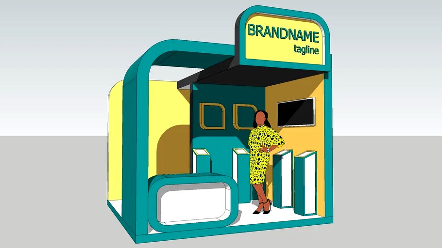 Simple Booth Design 3x3