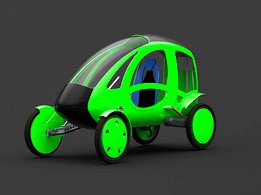 Pedal-assisted quadricycle EVOLUTION