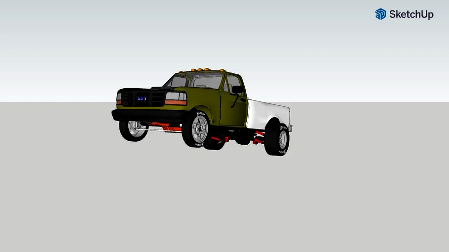 Cummins Swap OBS Ford Drag Truck