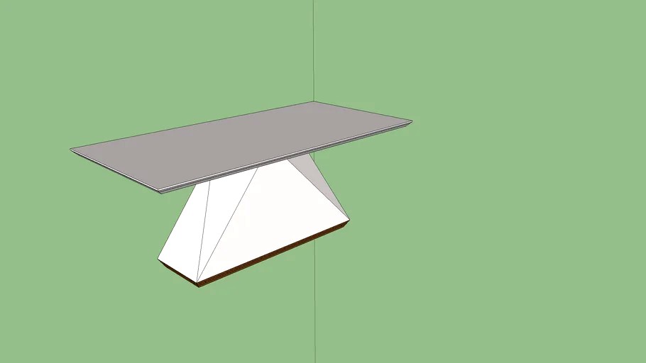 MESA DE JANTAR PRISMA RETANGULAR