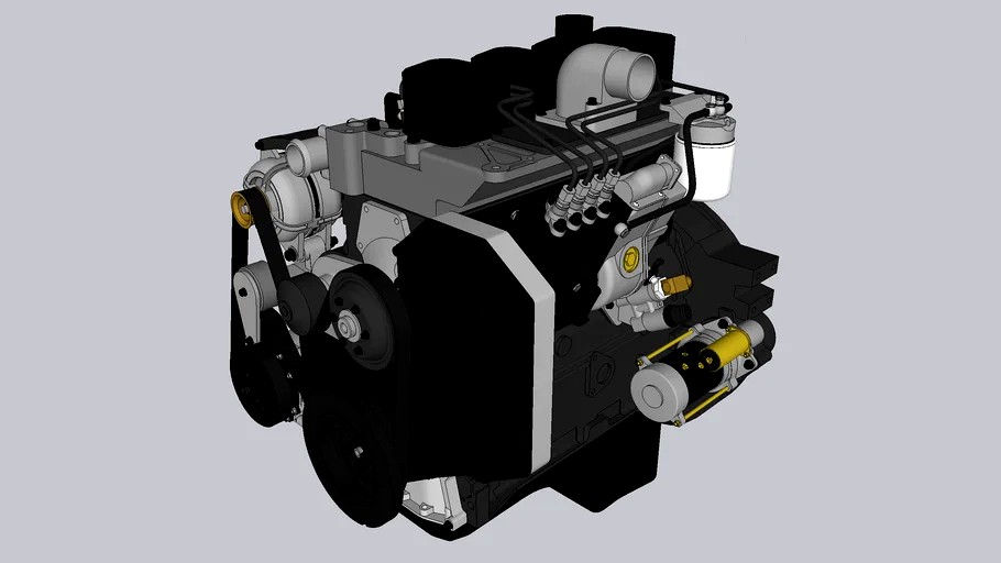 Turbo diesel Engine Version 2