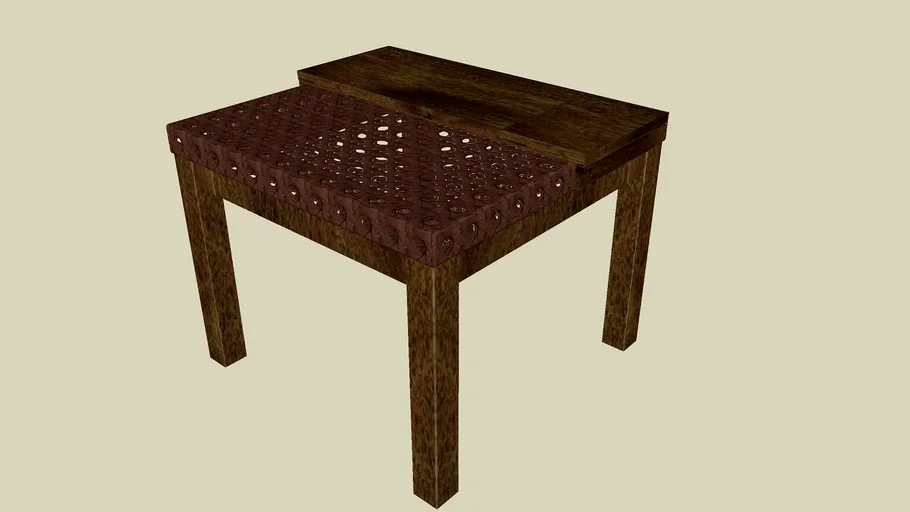 Mesa lateral 60 x 60 Strauss