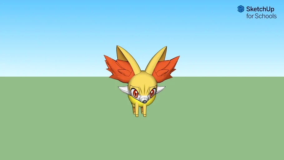 Fennekin the Inflated Fox