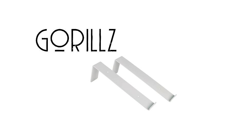Gorillz Wagon20 Book Shelf-White