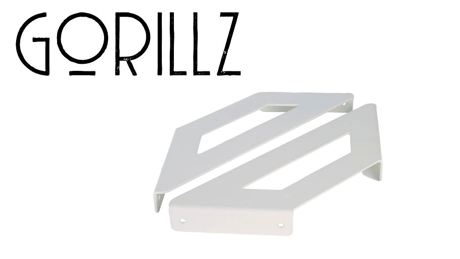 Gorillz Hower Book Shelf- White