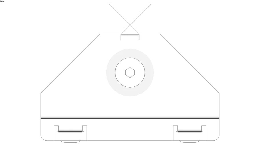 Угловое соединение TECEprofil