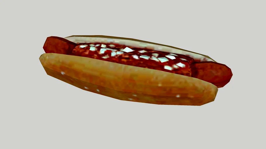 chili hot dog