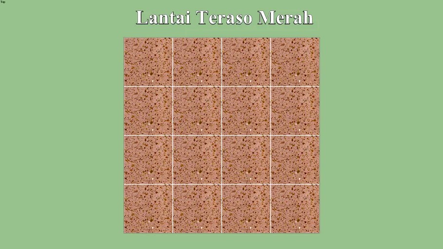 Terrazzo Merah