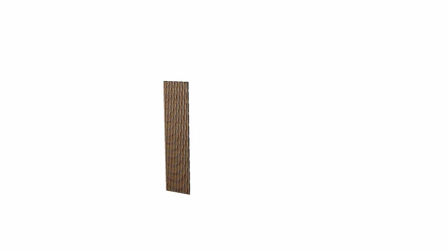 WoodUpp Akupanel Classic Oak Grey Felt 3d model