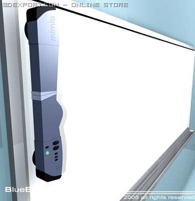 mimio + whiteboard 3D Model