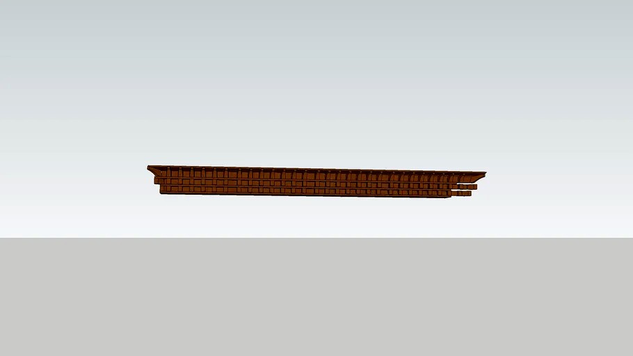 Modern Rabsel bhutanese rabsel 3d model
