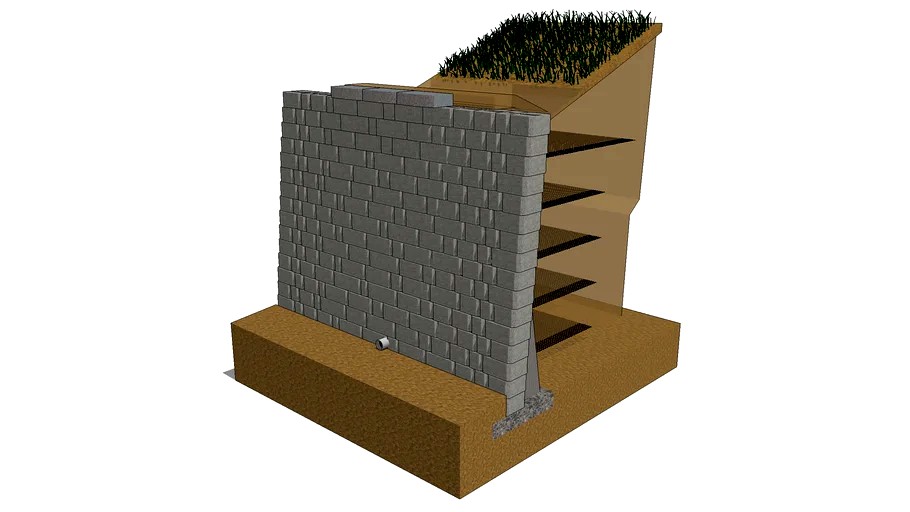 StoneWall II - Olympic Series Retaining Wall