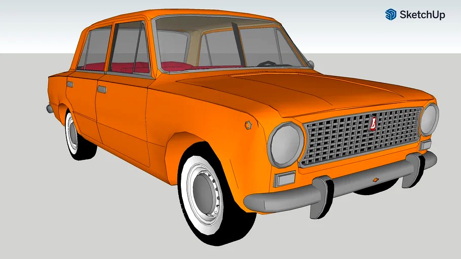 VAZ 2101 / ВАЗ 2101 Жигули 3d model