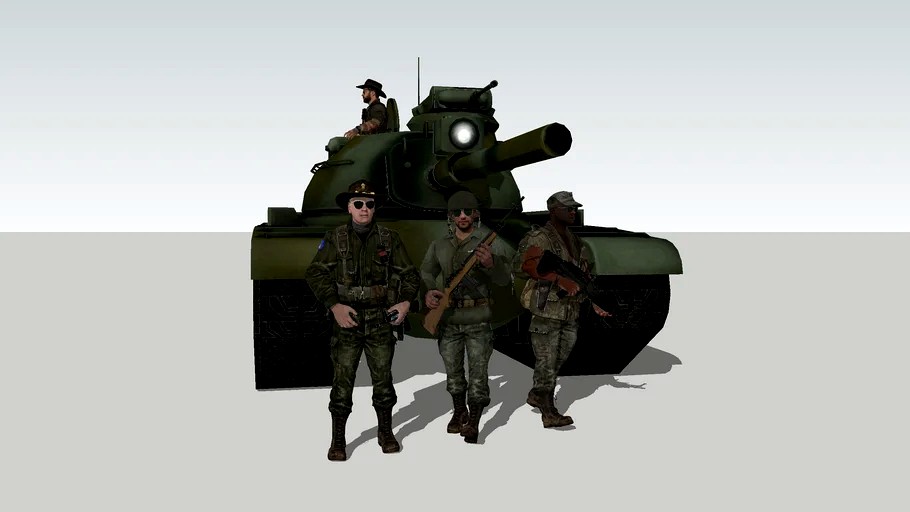 US Army M48A5 Medium Tank - Western Europe Set 01