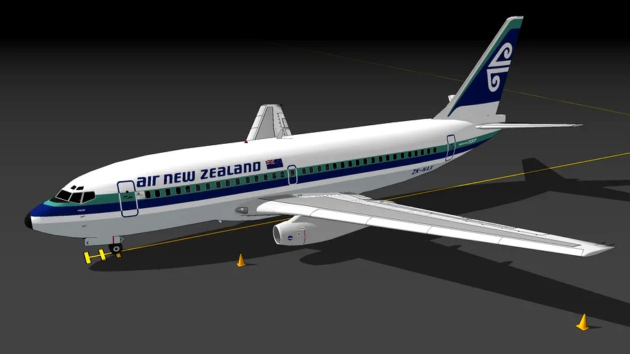 Air New Zealand 737-219/Adv. 'Piere' (1985)