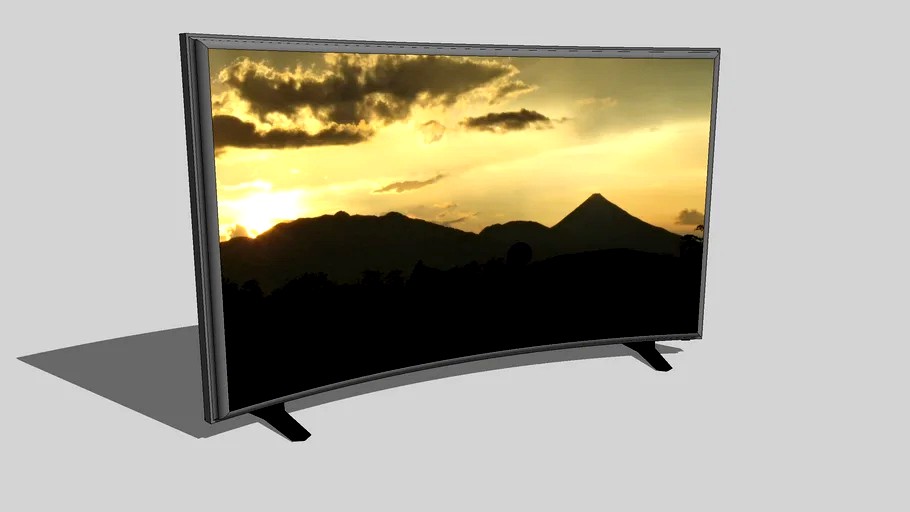 150cm Curved Screen.