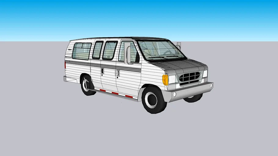 2001 Ford E-150 conversion van (Explorer)