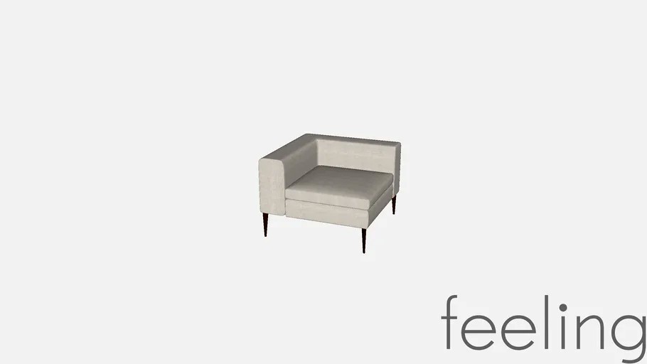Sofá Lounge (Canto) - (Feeling)