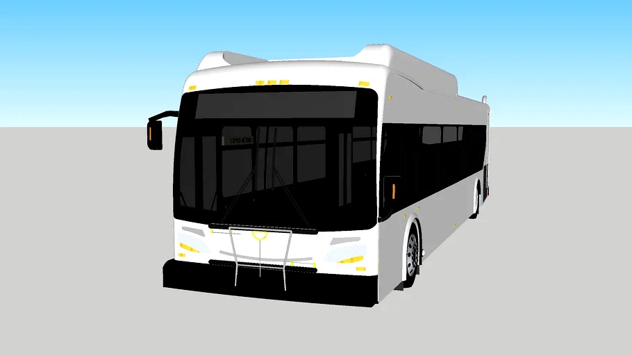 2017 New Flyer Xcelsior (XD40) transit bus