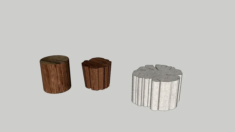 Wood Stools