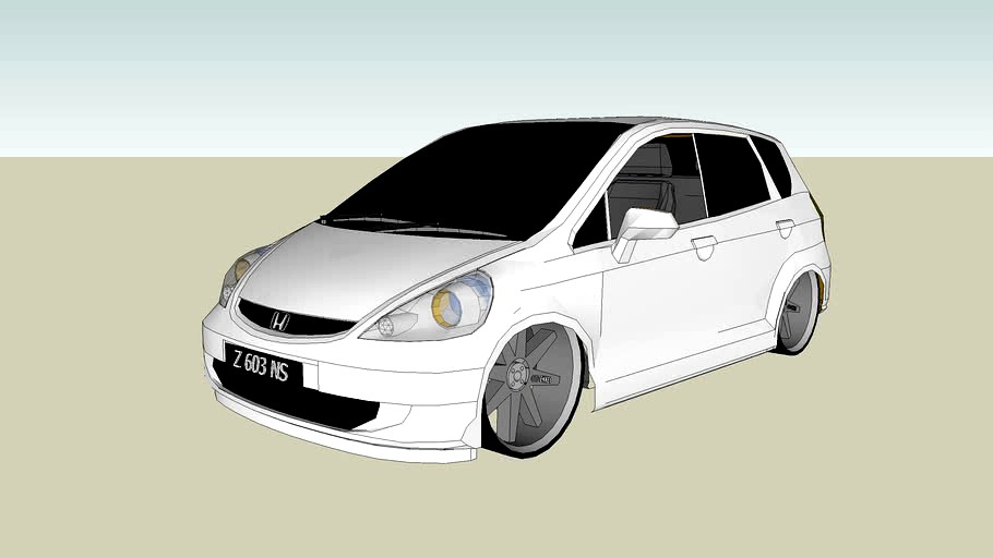 Modified Honda Jazz