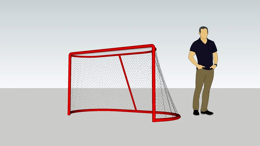 Hockey Goal 3d model