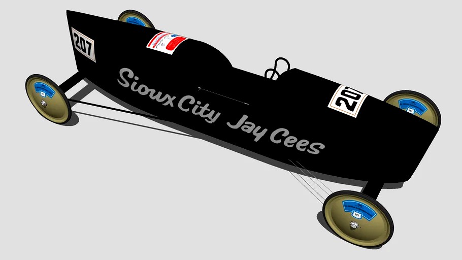 Soap Box Derby Sioux City, IA Champion (1963)