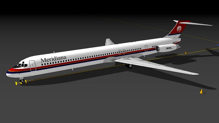 Meridiana MD-82 (DC-9-82) (2011)
