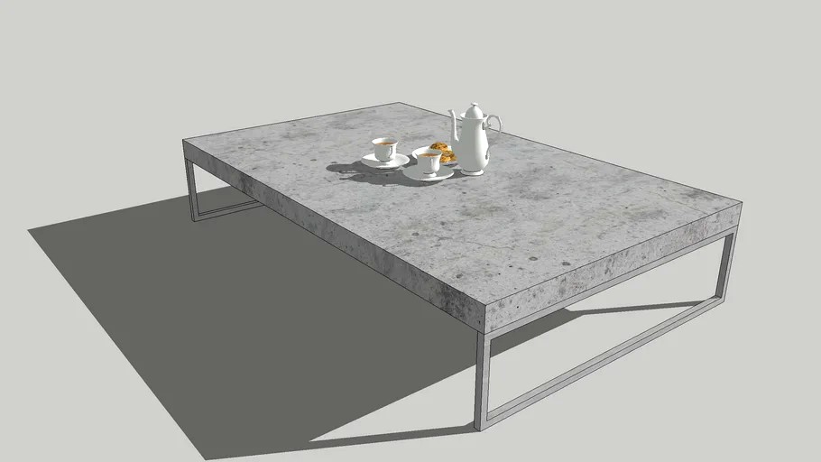 Concrete Coffee Table
