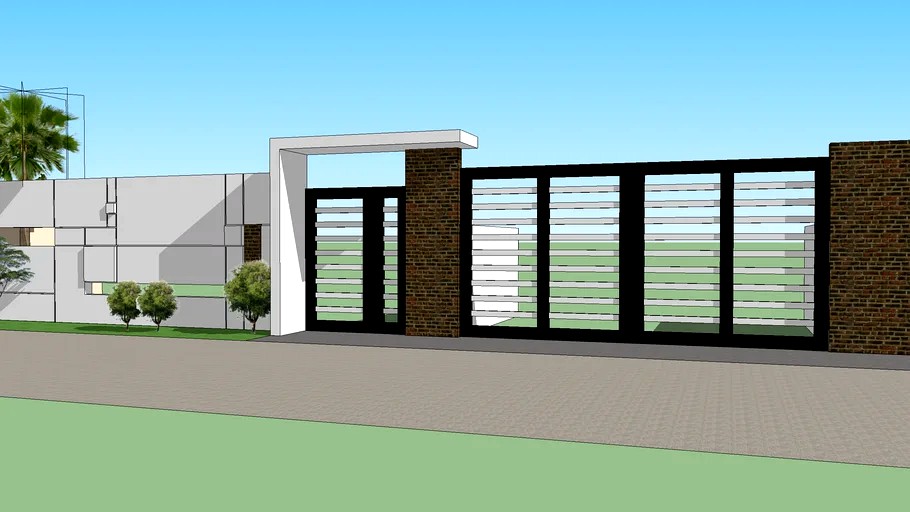 Modern gate