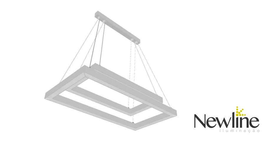 PENDENTE FIT RETANGULAR - 749LED