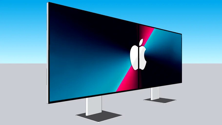 Huawei MateView 28 Inch (Dual) 3d model