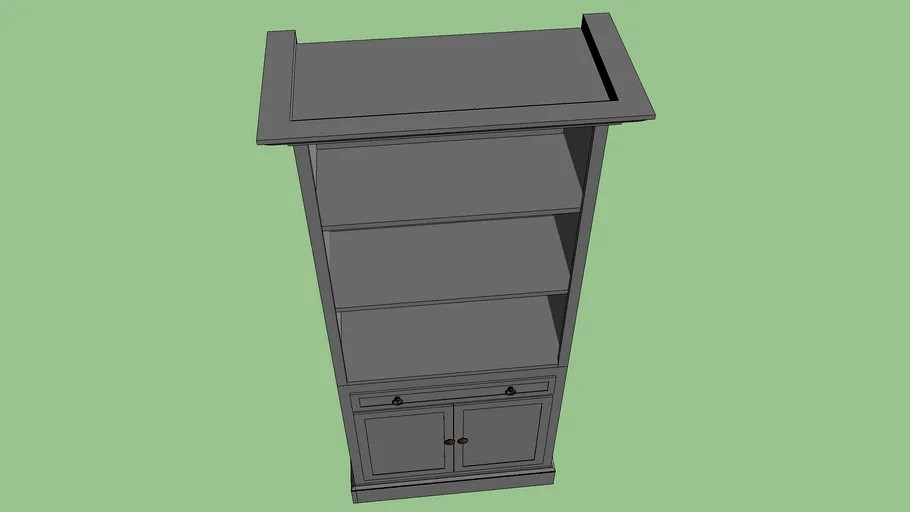 C&B cameo full bookcase