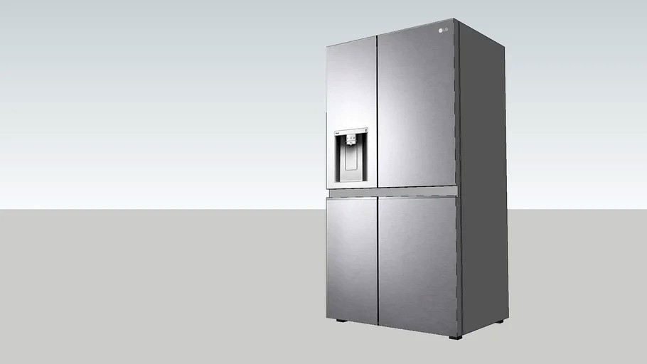 Refrigerator LG Side By Side 22.5 cu ft Silver VS22JS.ASTFMXM