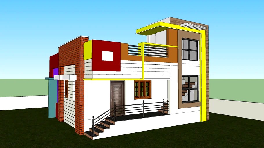 Indian type house tamilnadu 3