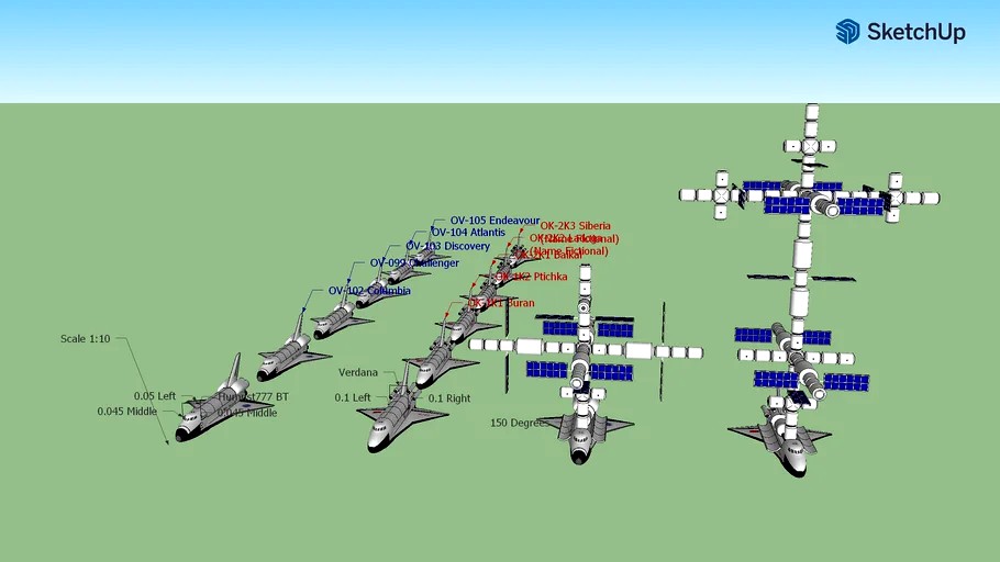 Alpha Space: Space Shuttles of USA and USSR / CCCP (Part 1)