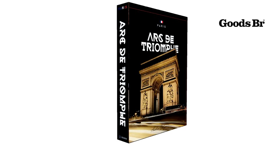 138356#BOOK BOX ARC DE TRIOMPHE