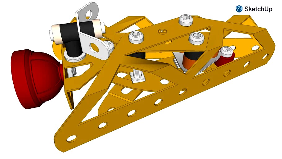 Clipped Wing Spaceship Meccano
